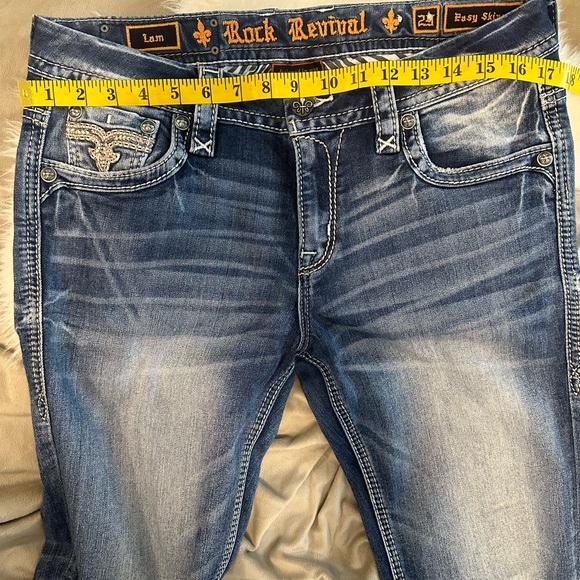 Rock Revival Easy Skinny Jeans - Lam Cut - Picture 9 of 15